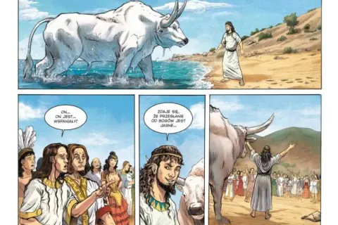 Komiks mit o Dedalu i Ikarze: Wolność i konsekwencje w mitologii