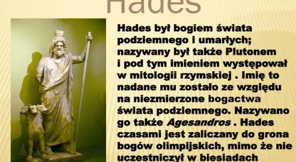 Mit o Hadesie streszczenie: tajemnice władcy podziemi i jego mity