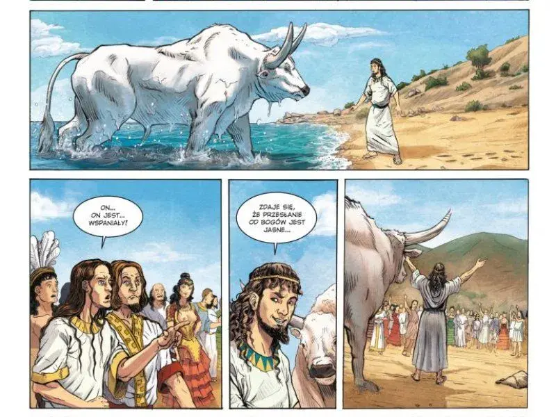 Komiks mit o Dedalu i Ikarze: Wolność i konsekwencje w mitologii