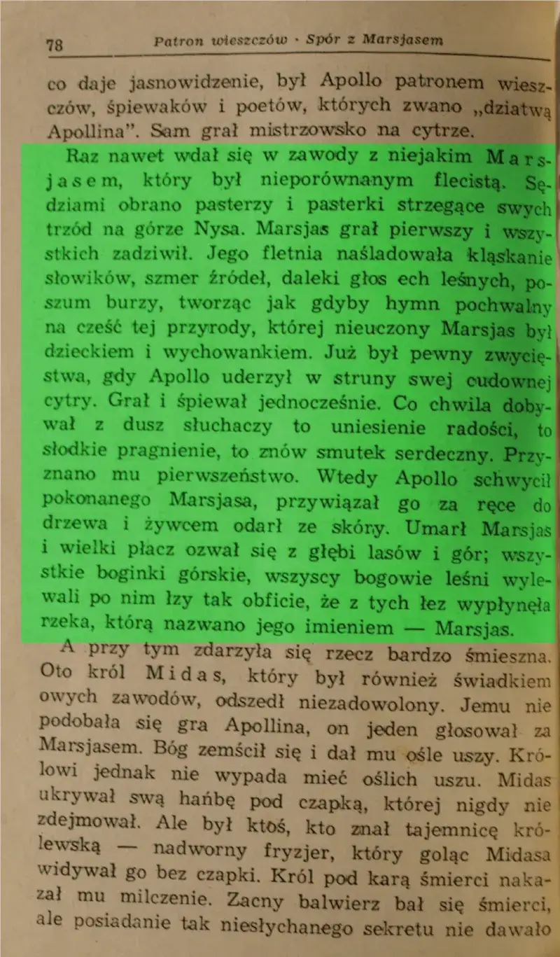 Zdjęcie Mit o Apollinie i Marsjaszu: Prawda o rywalizacji i hubris